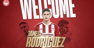 Хамес подписа с Олимпиакос