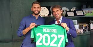   Сасуоло продължи с Берарди