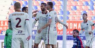 Рома се отърси от загубата от ЦСКА с прекрасна победа над Болоня (видео)