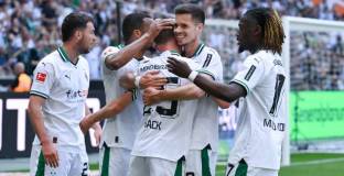 Борусия М - Айнтрахт 1:1 