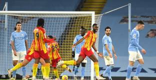 Ман Сити не успя срещу Уест Бром (видео)