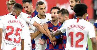 Севиля препъна Барса