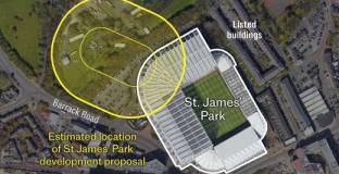 Нюкасъл Юнайтед планира да построи нов стадион