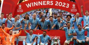 Ман Сити спечели ФА Къп (видео)