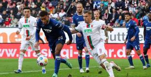 Аугсбург - Хофенхайм 1:1 