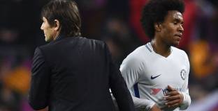 Вилиан: Трудно е да си на пейката, но уважавам решенията на Конте 