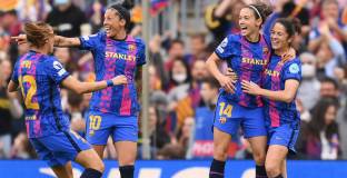  Женският отбор на Барселона постави световен рекорд