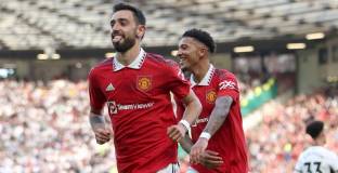 Манчестър Юнайтед - Фулъм 2:1 