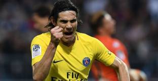 Кавани стана третият футболист с над 100 гола в две топ лиги 