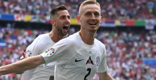 Хеттрик на Шешко помогна на Словения срещу Казахстан 