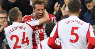 Стоук Сити - Лестър Сити 2:2 