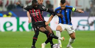 Интер взе първото полуфинално дерби срещу Милан