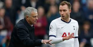 Моуриньо иска да запази в тайна за какво си е говорил с Ериксен 