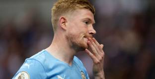 Де Брюйне няма да играе срещу Арсенал