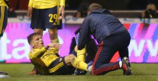 Торейра счупи глезен