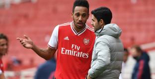 Артета и Обамеянг се готвят за 