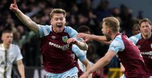 Бърнли - Евертън 3:2 