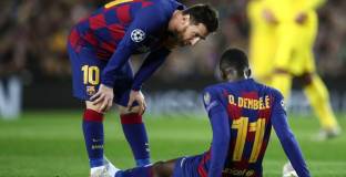 Барселона публикува информация за новата травма на Дембеле