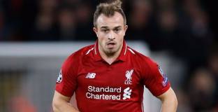 Шакири се връща в Ливърпул с травма