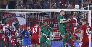 Олимпиакос - Лудогорец 1:1 