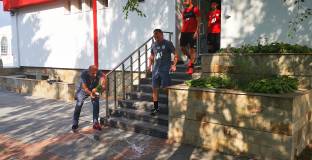 ЦСКА с първа тренировка за новия сезон (видео)