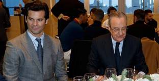 Перес и Солари обсъдиха ситуацията в Реал Мадрид