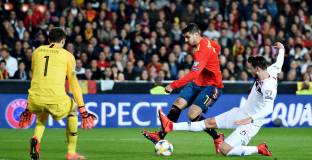 Испания с труден успех над Норвегия (видео)