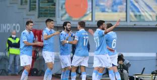 Лацио се върна на победния път (видео)