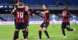 Златан избута Милан до трите точки срещу Наполи (видео)