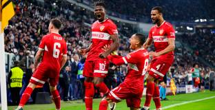 Щутгарт поднесе изненадата срещу Ювентус, Спортинг взе своето срещу Щурм (видео)