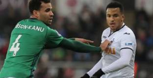 Суонзи Сити - Уест Бромич 1:0 