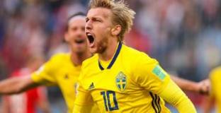 Швеция - Швейцария 1:0 