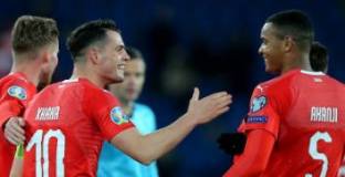 Швейцария - Дания 3:3