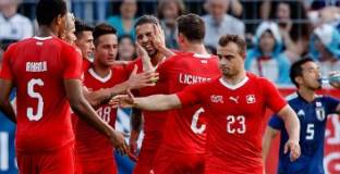 Швейцария - Япония 2:0 