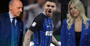 Икарди и Нара се срещнаха  с Марота