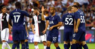 Гол на Кейн от центъра донесе победата на Тотнъм над Ювентус