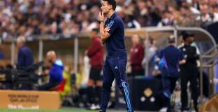 Скалони коментира думите на Рафиня преди мача 