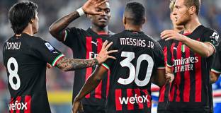  Милан пречупи Самп с човек по-малко (видео)