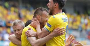 Украйна - Северна Македония 2:1 