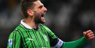 Талисманът Берарди изстреля Сасуоло на 8-мо място