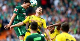 Вердер и Дортмунд поделиха по точка