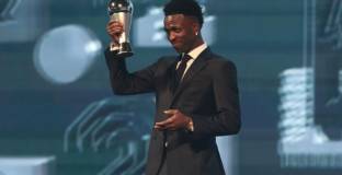 Винисиус е номер 1 на церемонията The Best на ФИФА