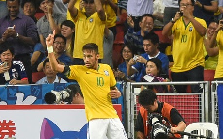 Неймар носи победата на Бразилия в контрола