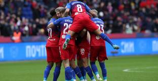 ЦСКА Москва - Урал 2:2 