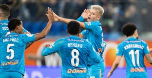 Зенит - Ахмат 1:2 