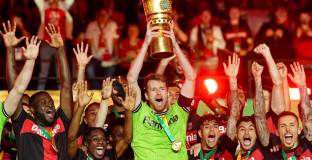 Супер гол на Джака донесе дубъл за Байер Леверкузен (видео)