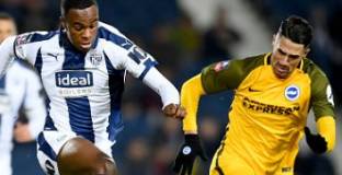 Уест Бромич - Брайтън 1:3 след прод.