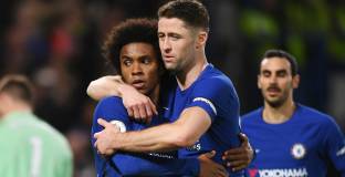 Челси разби Стоук Сити с пет (видео)