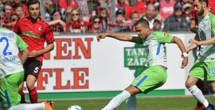 Фрайбург - Волфсбург 0:2 