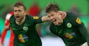 Волфсбург - Фортуна Дюселдорф 5:2 